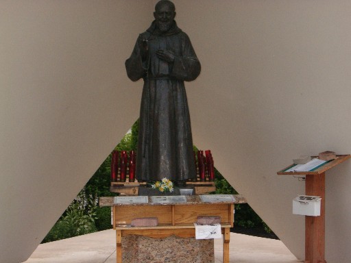 Praying Area, St. Padre Pio Shrine, Buena Twp., NJ